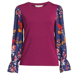 The‎ Pioneer Woman Flounce Sleeve Blouse, Women’s. XXXL. Floral.